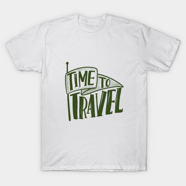 Time to Travel2 T-Shirt by Pacesyte